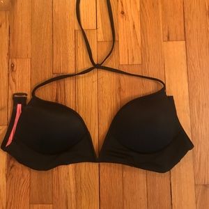 Victoria’s Secret Pink- Black Swimsuit Top